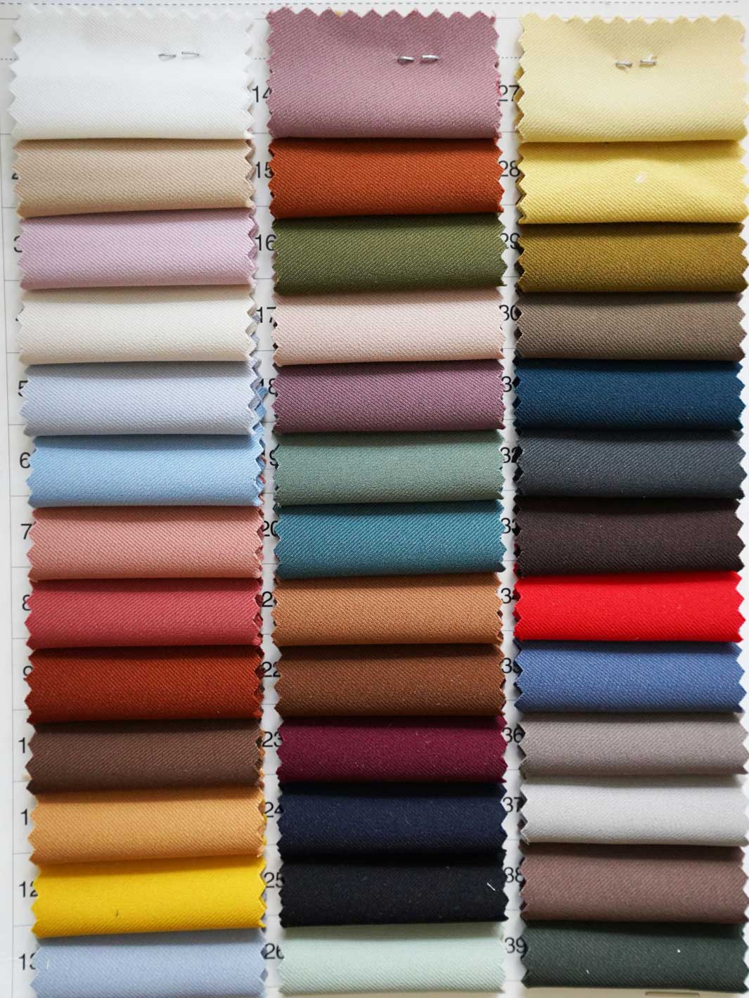 uniform fabric selection for suit making