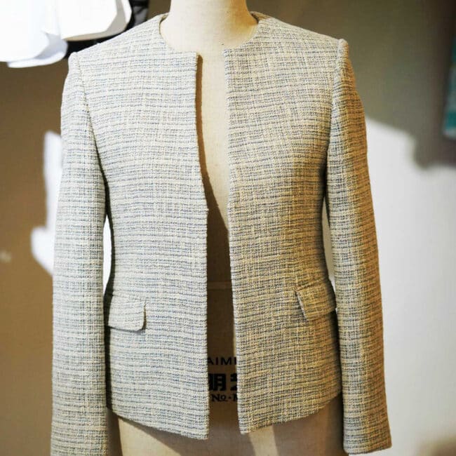 Women Tweed Jacket Tailor